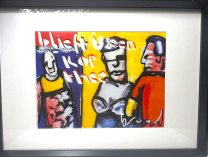 Herman Brood - Litho - Blieft U een kop Thee