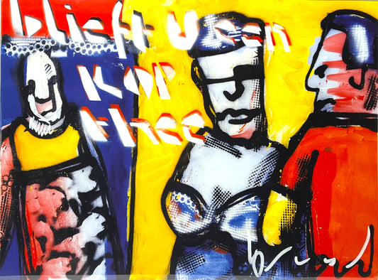Herman Brood - Litho - Blieft U een kop Thee