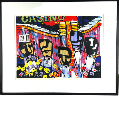 Herman Brood - Zeefdruk - Casino