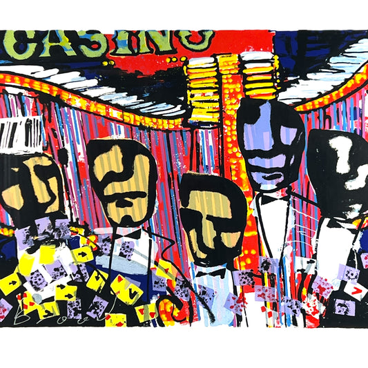 Herman Brood - Zeefdruk - Casino