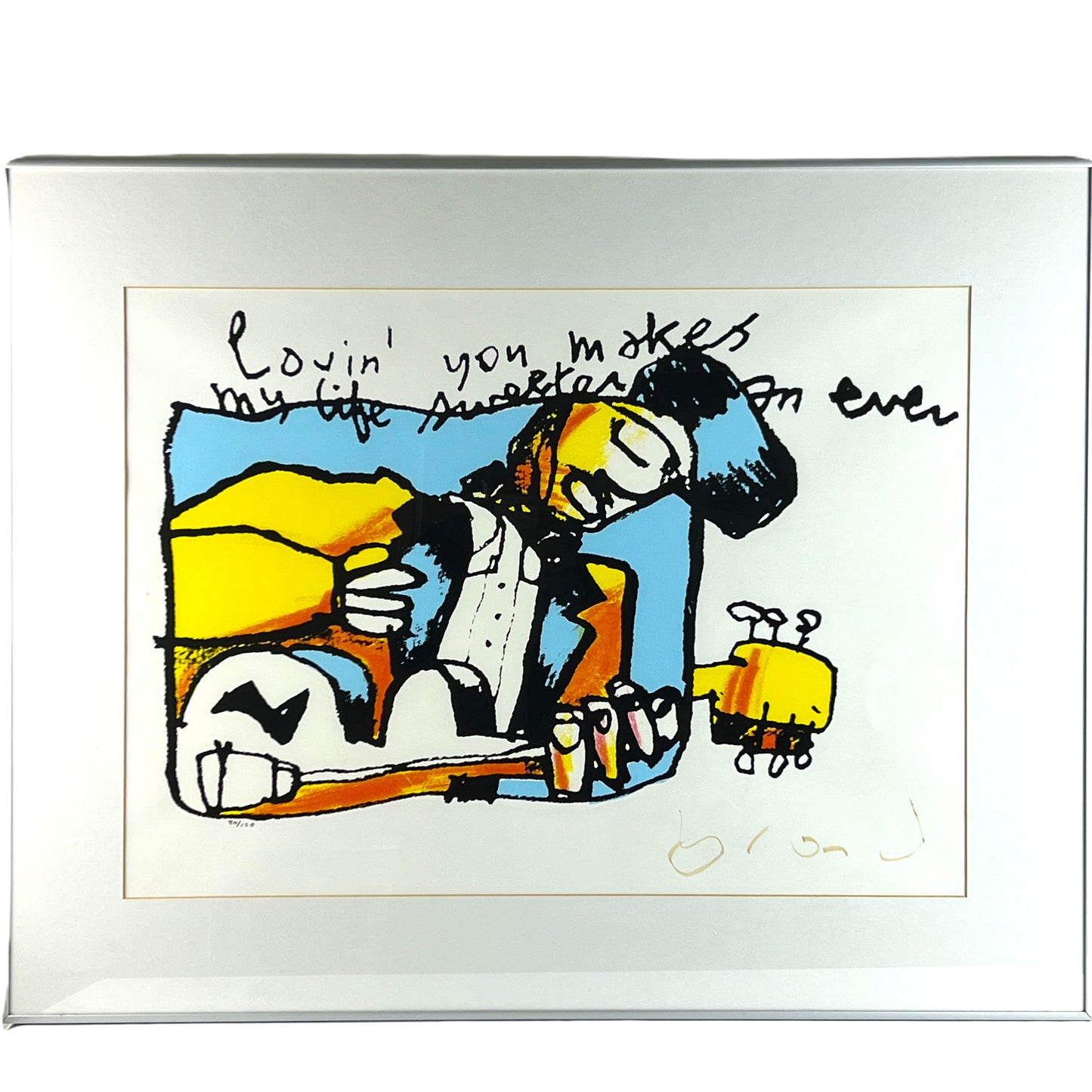 Herman Brood - Zeefdruk - Loving You
