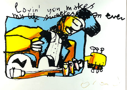 Herman Brood - Zeefdruk - Loving You