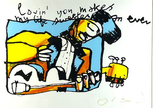 Herman Brood - Zeefdruk - Loving You
