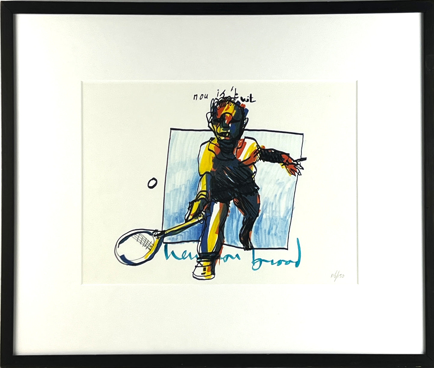 Herman Brood - Zeefdruk - Squasher