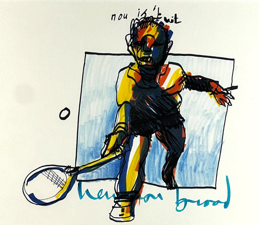 Herman Brood - Zeefdruk - Squasher