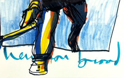 Herman Brood - Zeefdruk - Squasher