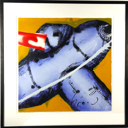 Herman Brood - Zeefdruk - Vliegtuig