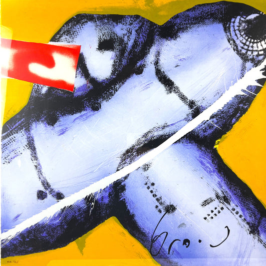 Herman Brood - Zeefdruk - Vliegtuig