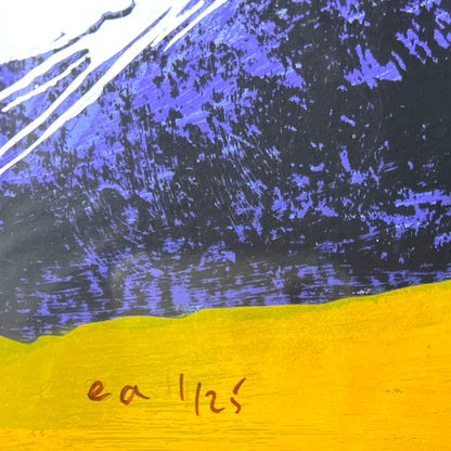 Herman Brood - Zeefdruk - Vliegtuig