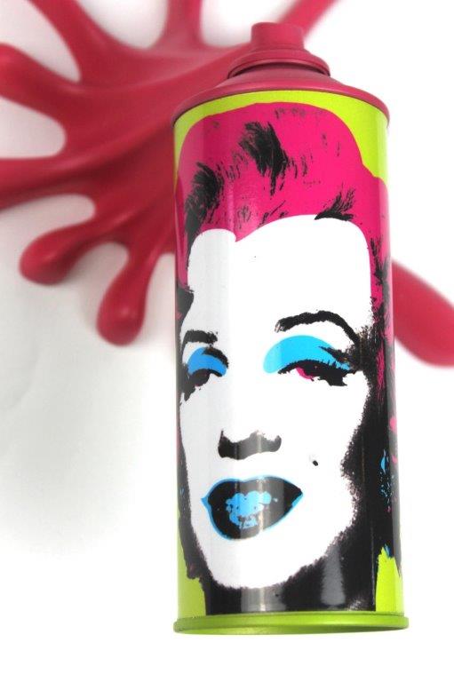 Kresimir Buden - Pop Art - Marilyn Monroe Spray Can