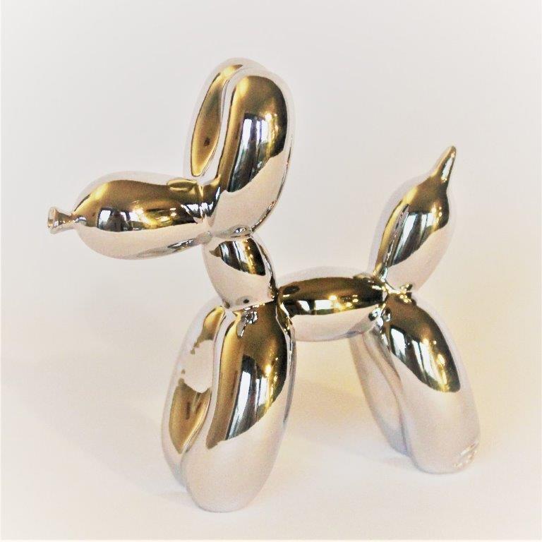 Balloon dog metallic