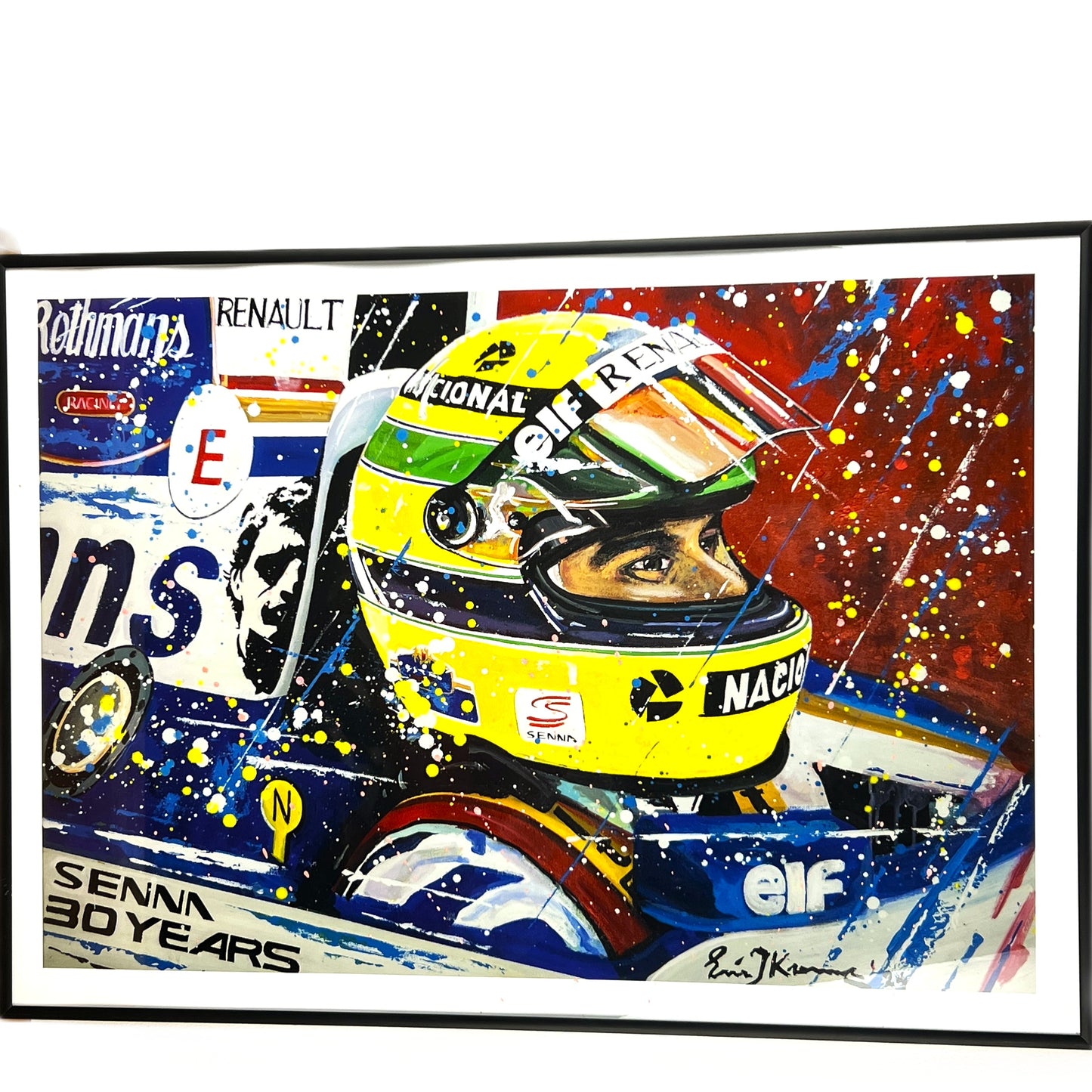 Eric Jan Kremer - Giclee - Ayton Senna 2