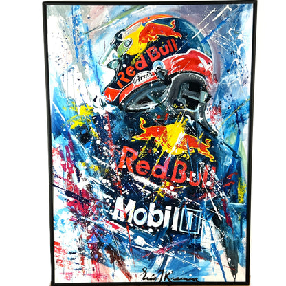 Eric Jan Kremer - Giclee - Max Verstappen 2017