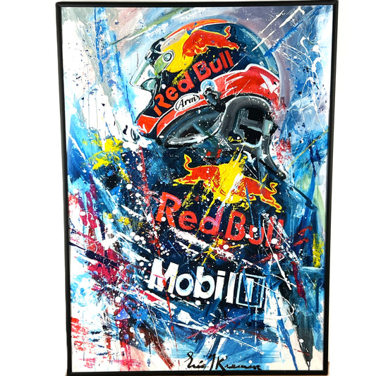Eric Jan Kremer - Giclee - Max Verstappen 2017