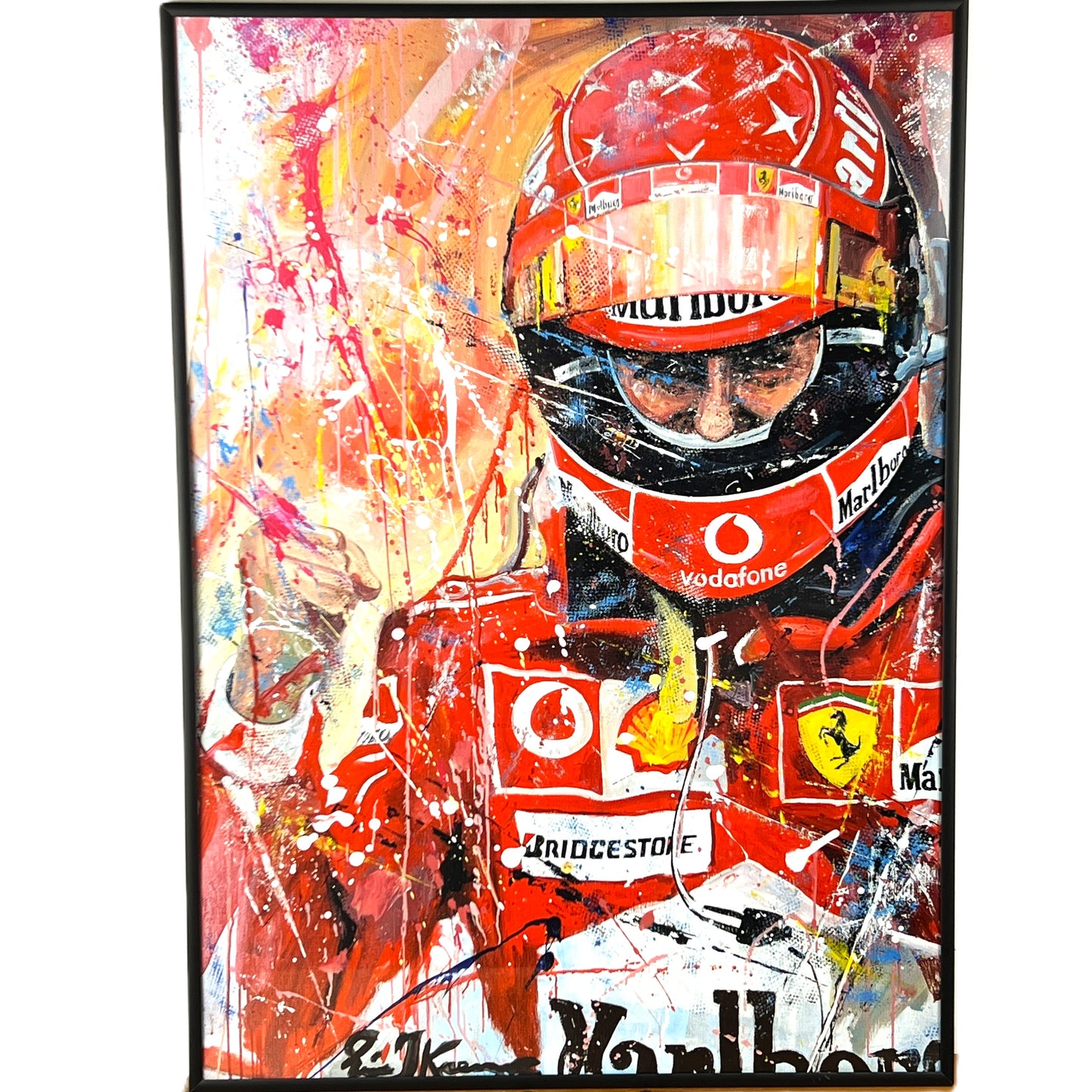 Eric Jan Kremer - Giclee - Michael Schumacher