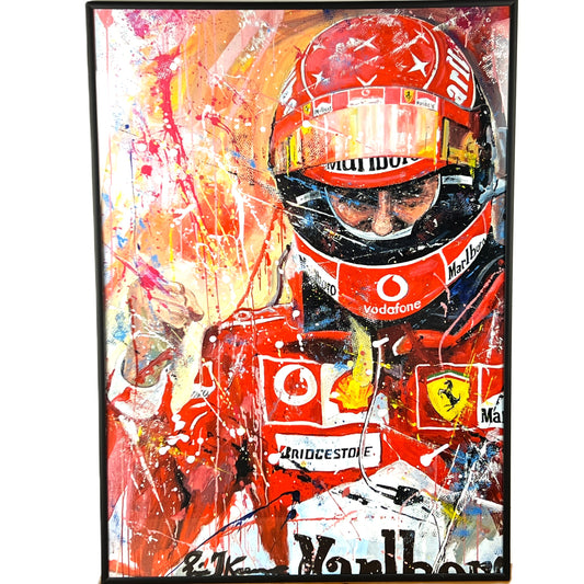 Eric Jan Kremer - Giclee - Michael Schumacher