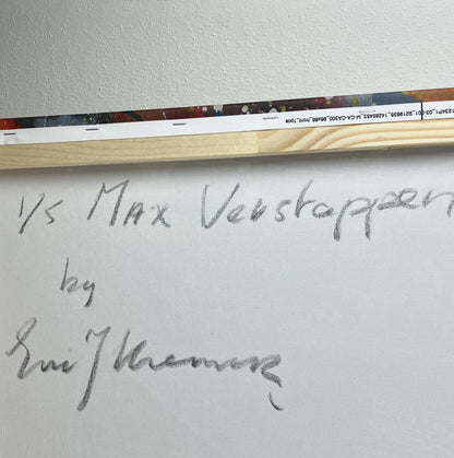 Eric Jan Kremer - Giclee - Max Verstappen