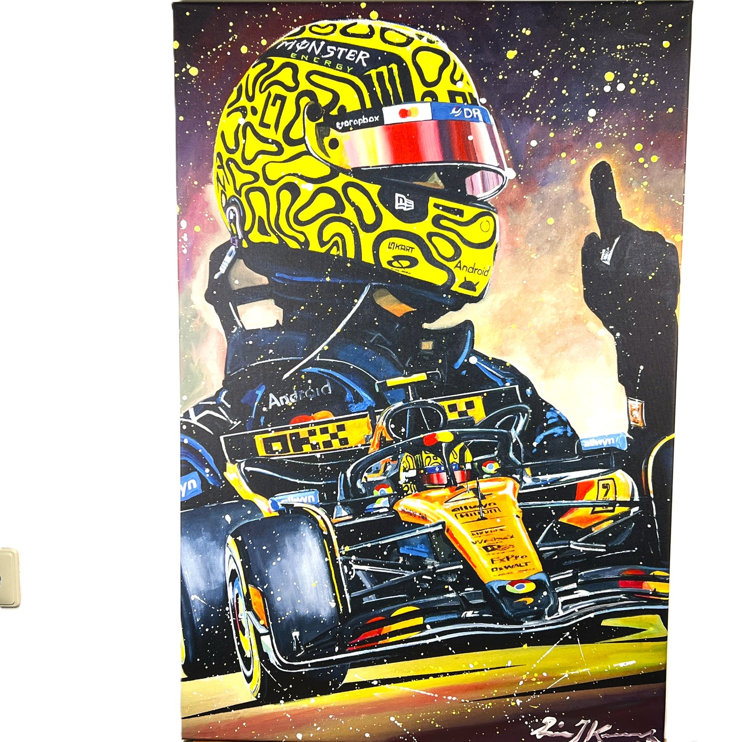 Eric Jan Kremer - Giclee - Lando Norris 2025