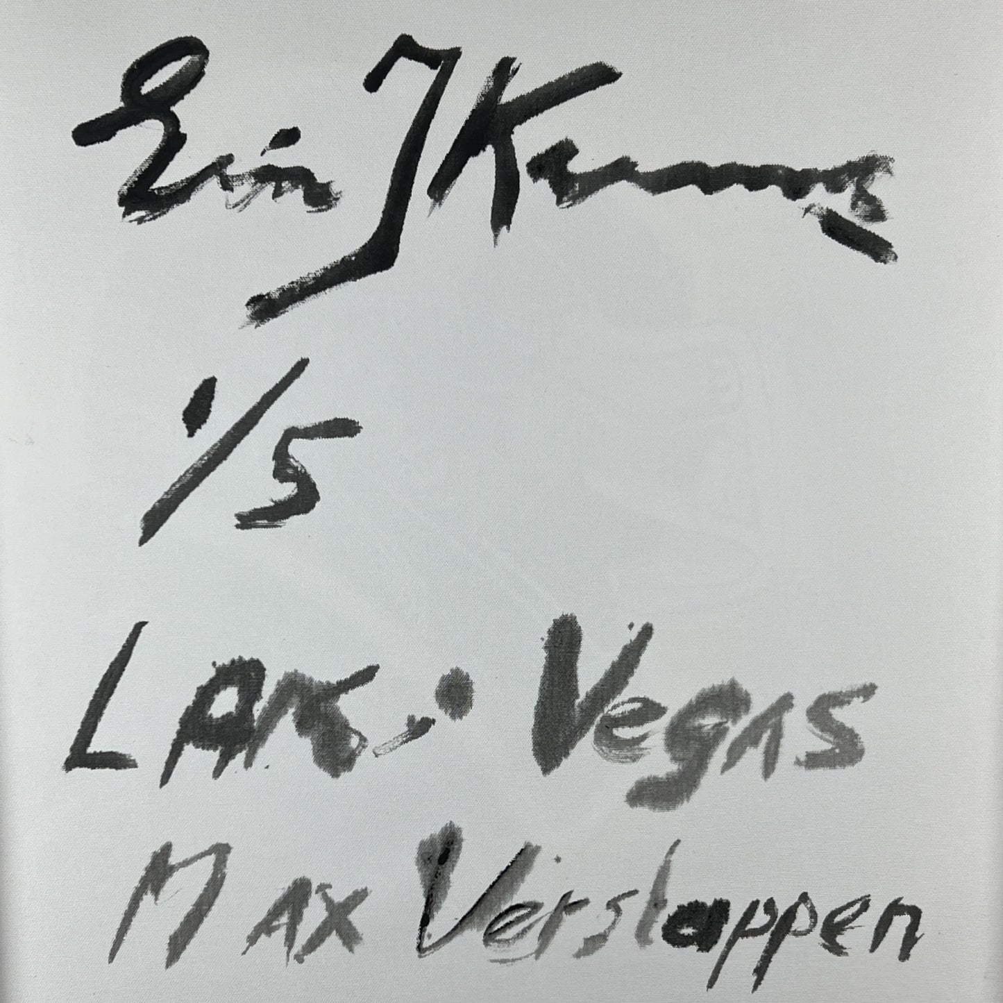 Eric Jan Kremer - Giclee - 4 Times in a row