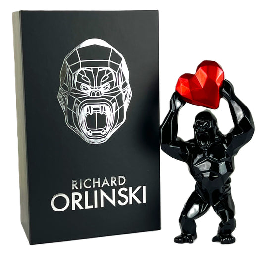 Richard Orlinski - kunstkado - Kong Love Spirit red limited Edition