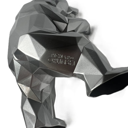 Richard Orlinski - kunstkado - Standing Bear Spirit Silver Matte edition limited Edition