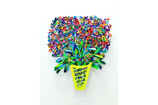 David Gerstein - Wall Sculpture - Bouquet - Jaffa