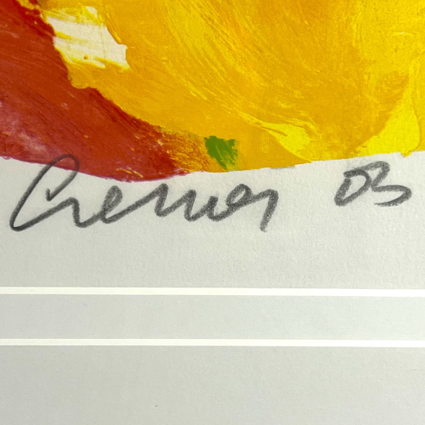 Jan Cremer - Zeefdruk - Landschap I