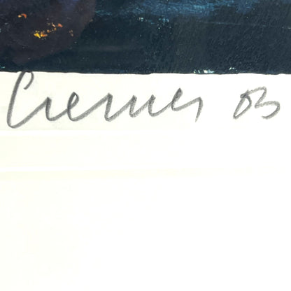 Jan Cremer - Zeefdruk - Landschap II