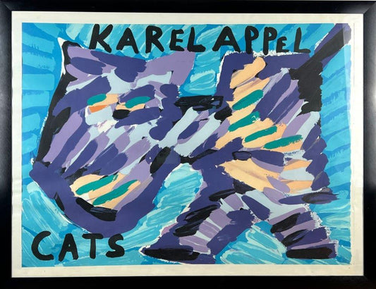 Karel Appel - Litho- Cats