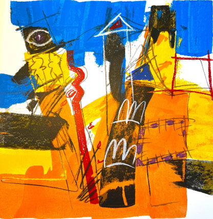 Lengvenius - Zeefdruk - Zonder titel