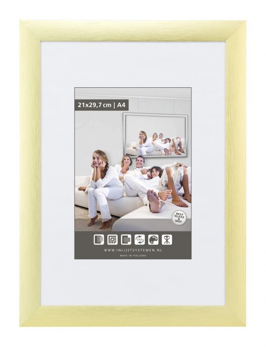 Aluminum frame type M062 Gold
