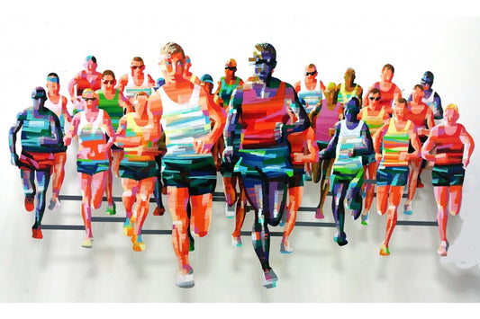 David Gerstein - Wall Sculpture - Marathon - New York