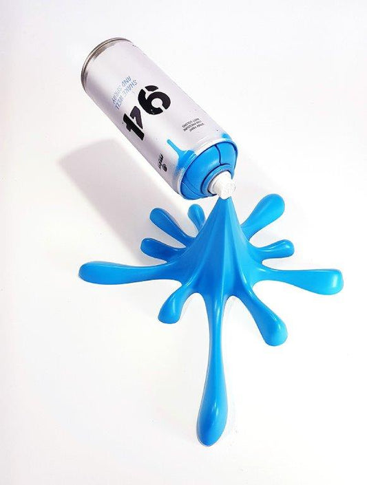 Kresimir Buden - Pop Art - Spray Can MTN94 Blue