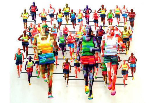 David Gerstein - Wall Sculpture - Marathon - Berlin