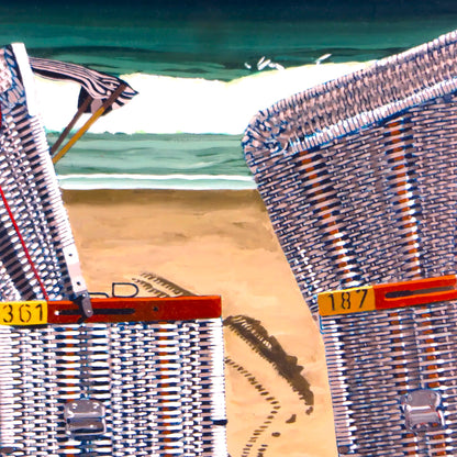 Marc Langer - Giclee - Strandstoel