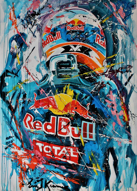 Eric Jan Kremer - Schilderij - Max Verstappen 2017