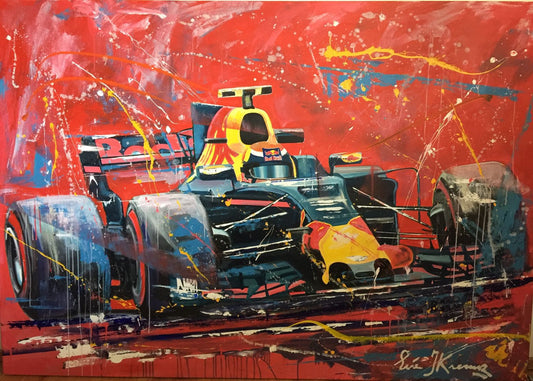 Eric Jan Kremer - schilderij - Max Verstappen