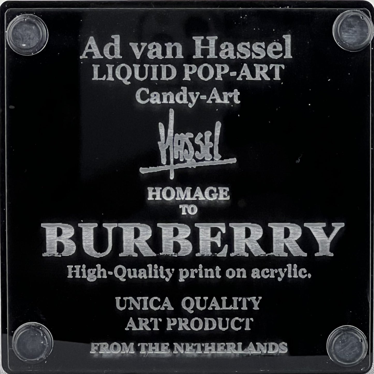 Michael Daniels- Art Candy - Burberry