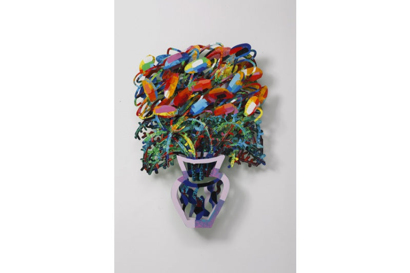 David Gerstein - Wall Sculpture - Bouquet - New - York