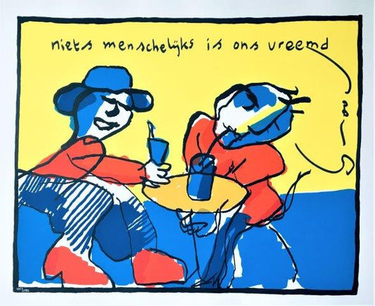 Herman Brood - Zeefdruk - Niets Menselijks