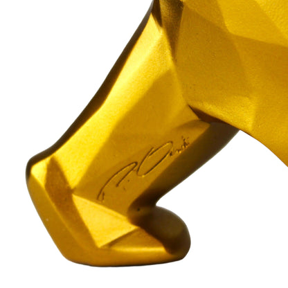 Richard Orlinski - kunstkado - Popmpon Goud limited Edition