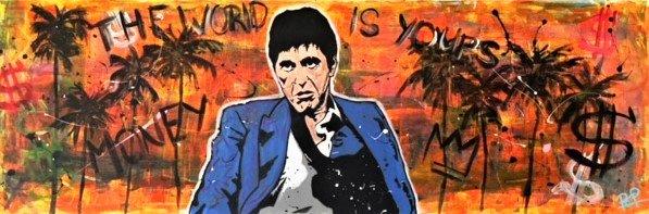 Pepijn - Painting - Al Pacino - Scarface