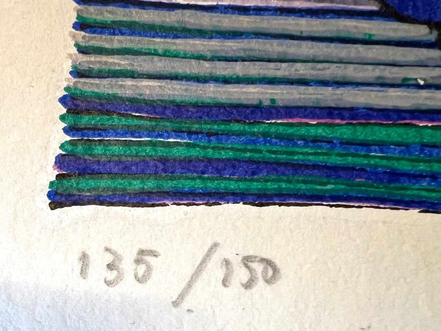 Pim van Halem - Zeefdruk - Busy bus A