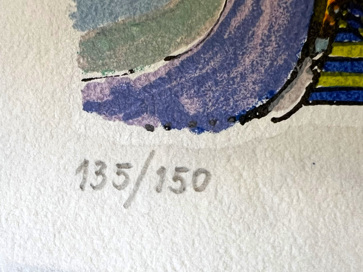 Pim van Halem - Zeefdruk - Busy bus B