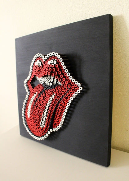 Alessandro Padovan - Screw art - Rolling Stones