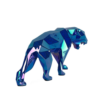 Richard Orlinski - kunstkado - Panther Blue Pearl