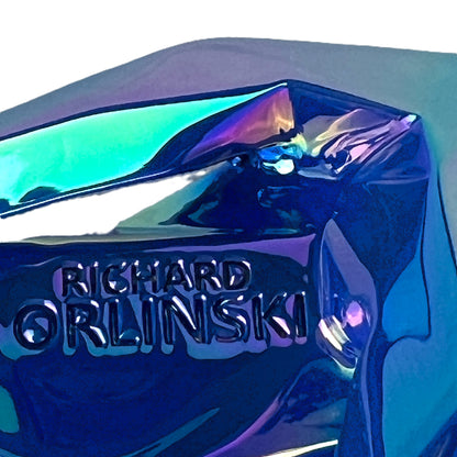 Richard Orlinski - kunstkado - Panther Blue Pearl