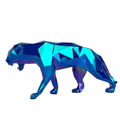 Richard Orlinski - kunstkado - Panther Blue Pearl