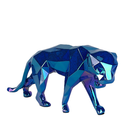 Richard Orlinski - kunstkado - Panther Blue Pearl