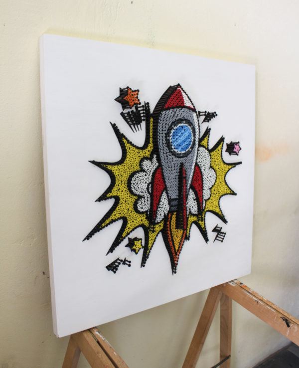 Alessandro Padovan - Screw art - Rocket